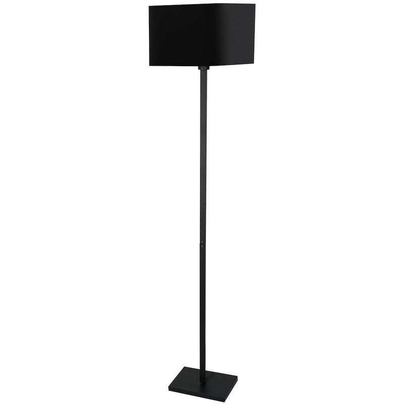 Milagro Napoli 1L floor lamp E27, black H 150cm