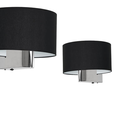 Milagro Casino wall sconce lamp E27 H 19cm