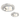 Milagro Bubbles flush mount ceiling lamp LED H 7cm