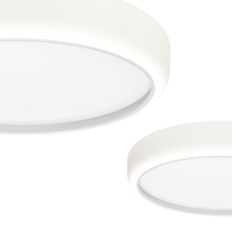 Milagro Plates flush mount ceiling lamp LED D 39cm
