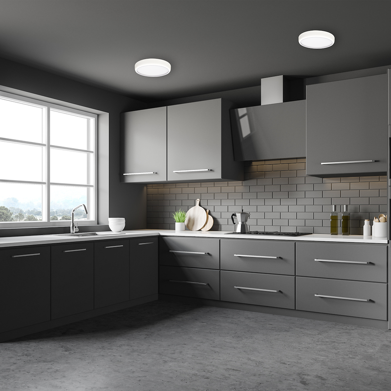 Milagro Plates flush mount ceiling lamp LED D 39cm