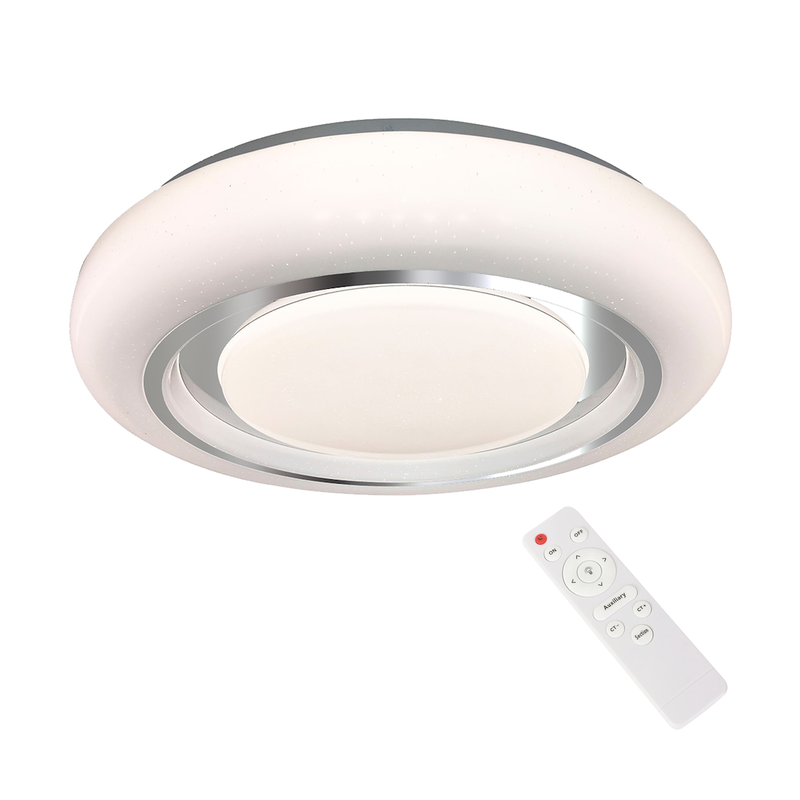 Milagro Plates flush mount ceiling lamp LED D 48cm