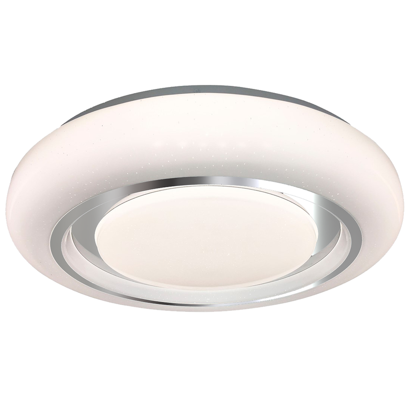Milagro Plates flush mount ceiling lamp LED D 48cm