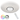 Milagro Plates flush mount ceiling lamp D 42cm