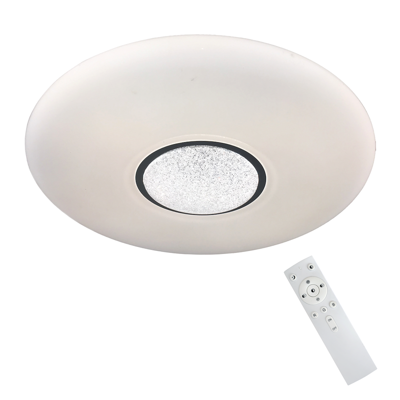 Milagro Plates flush mount ceiling lamp D 42cm