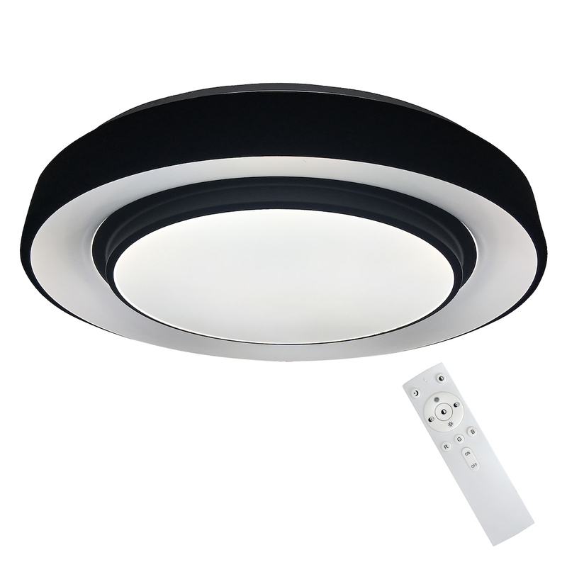 Milagro Plates flush mount ceiling lamp LED D 38cm