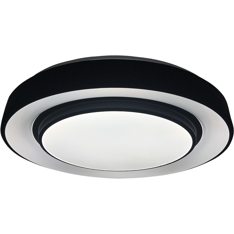 Milagro Plates flush mount ceiling lamp LED D 38cm