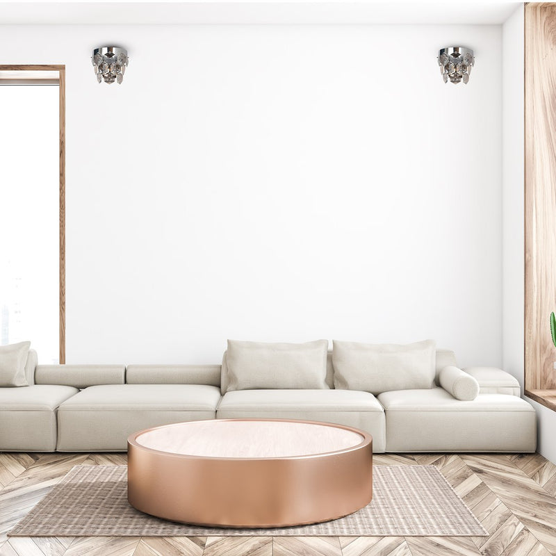 Milagro Crystal washer sconce wall lamp E14 H 27cm