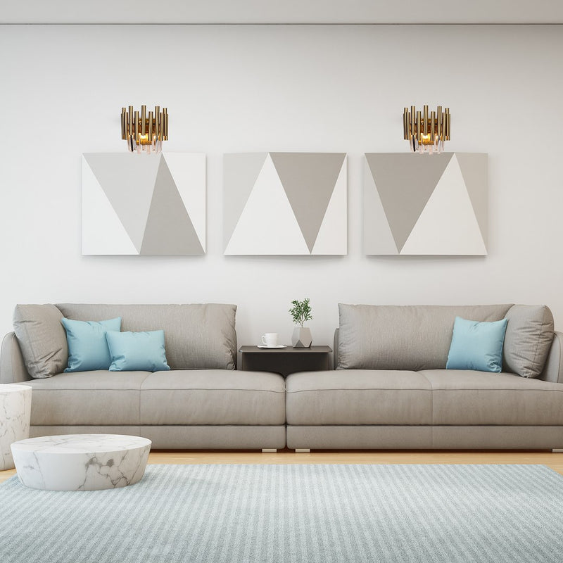 Milagro Madison wall sconce lamp E14 H 25cm