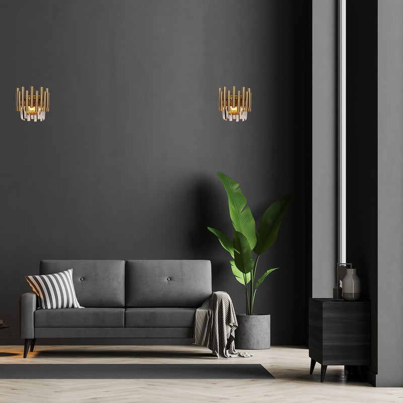 Milagro Madison wall sconce lamp E14 H 25cm