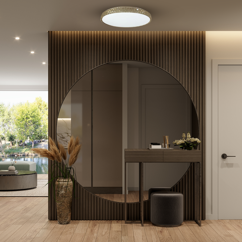 Milagro Plates flush mount ceiling lamp H 8cm