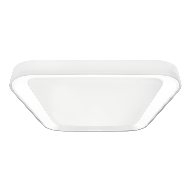 Milagro Quadro 1L flush mount ceiling lamp LED H 7cm