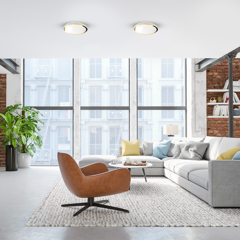 Milagro Layla 1L flush mount ceiling lamp LED H 6cm