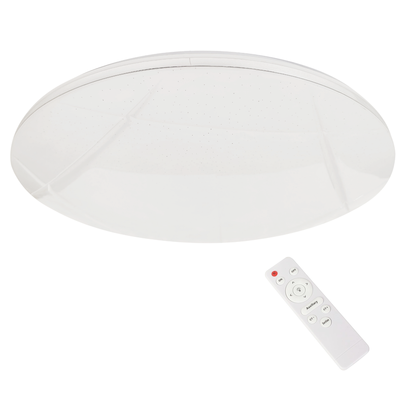 Milagro Allister flush mount ceiling lamp H 6cm