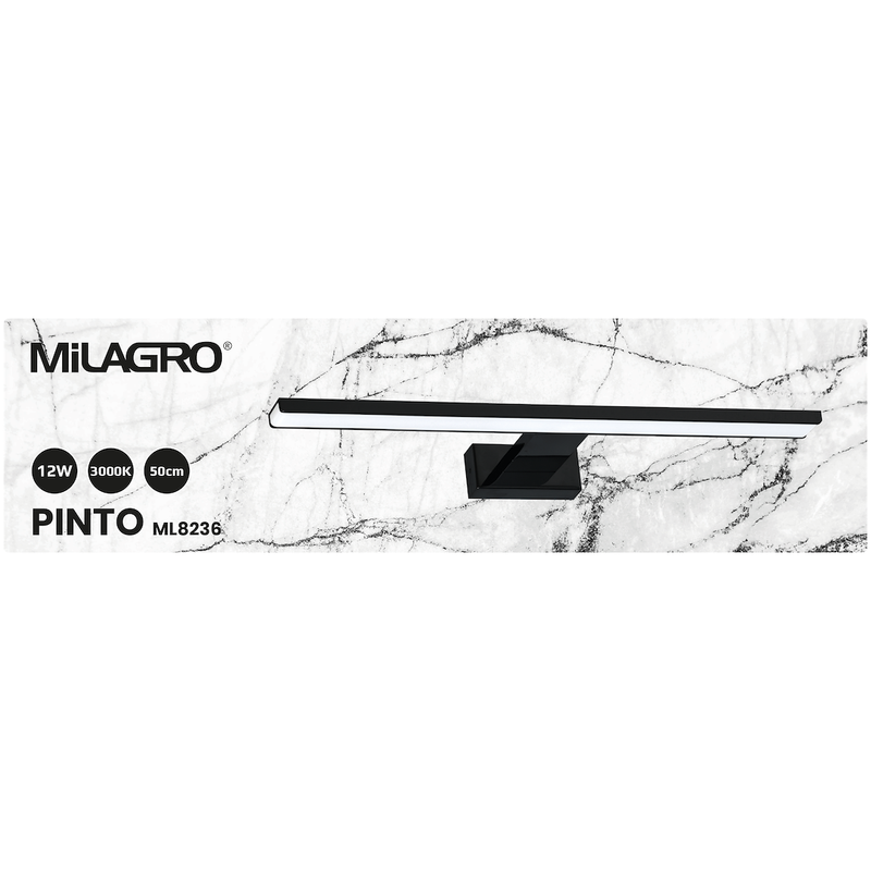Milagro Pinto 1L wall sconce lamp LED H 4cm