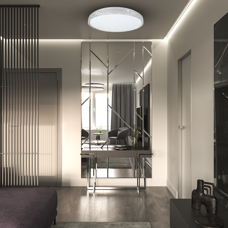 Milagro Plates flush mount ceiling lamp H 8cm