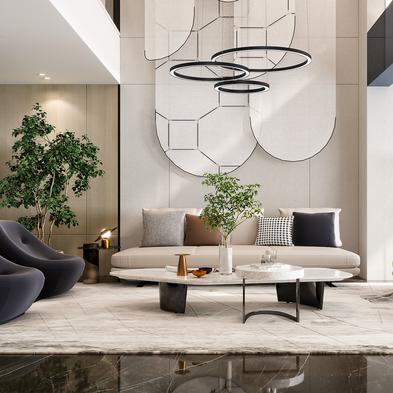 Milagro Galaxia pendant lamp LED