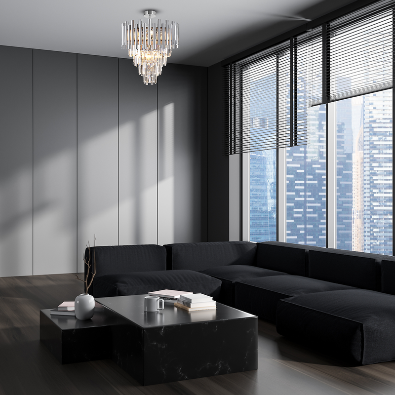 Milagro Madison 9L ceiling lamp E14 H 60cm