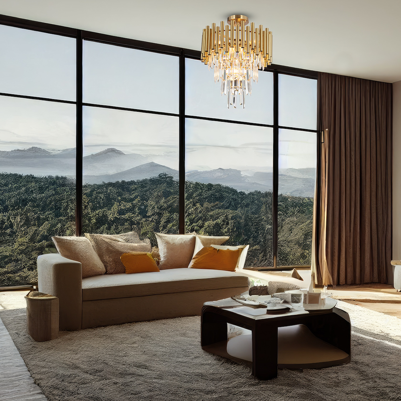 Milagro Madison 9L ceiling lamp E14 H 60cm