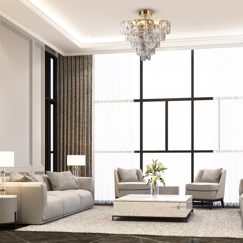 Milagro Chelsea 6L ceiling lamp E14 H 50cm