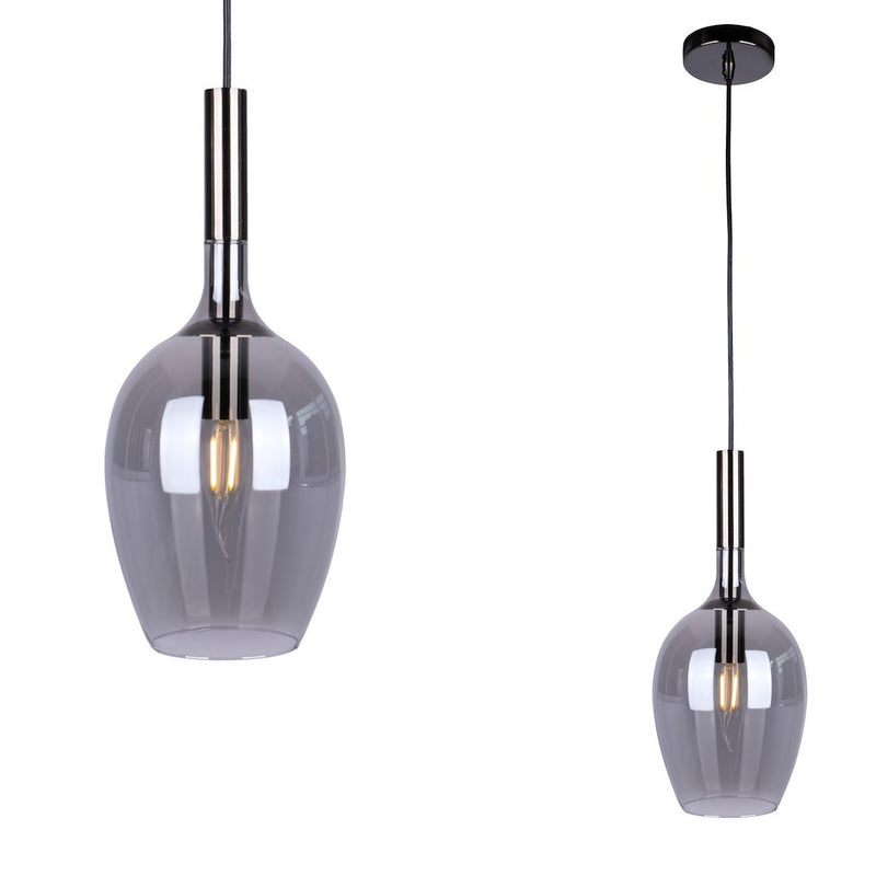 Milagro Lugano 1L pendant lamp E14