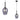 Milagro Lugano 1L pendant lamp E14
