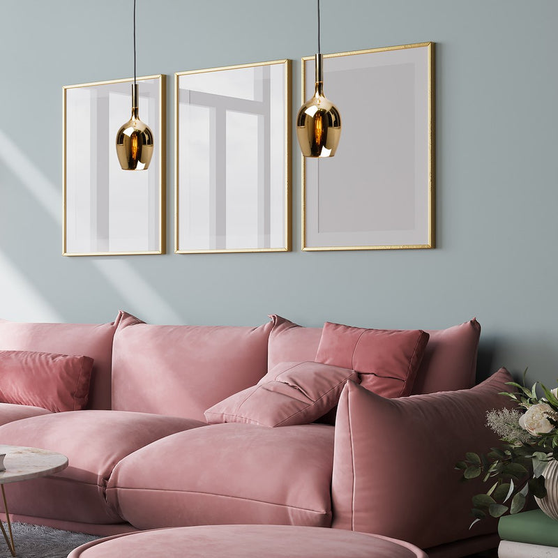 Milagro Lugano 1L pendant lamp E14