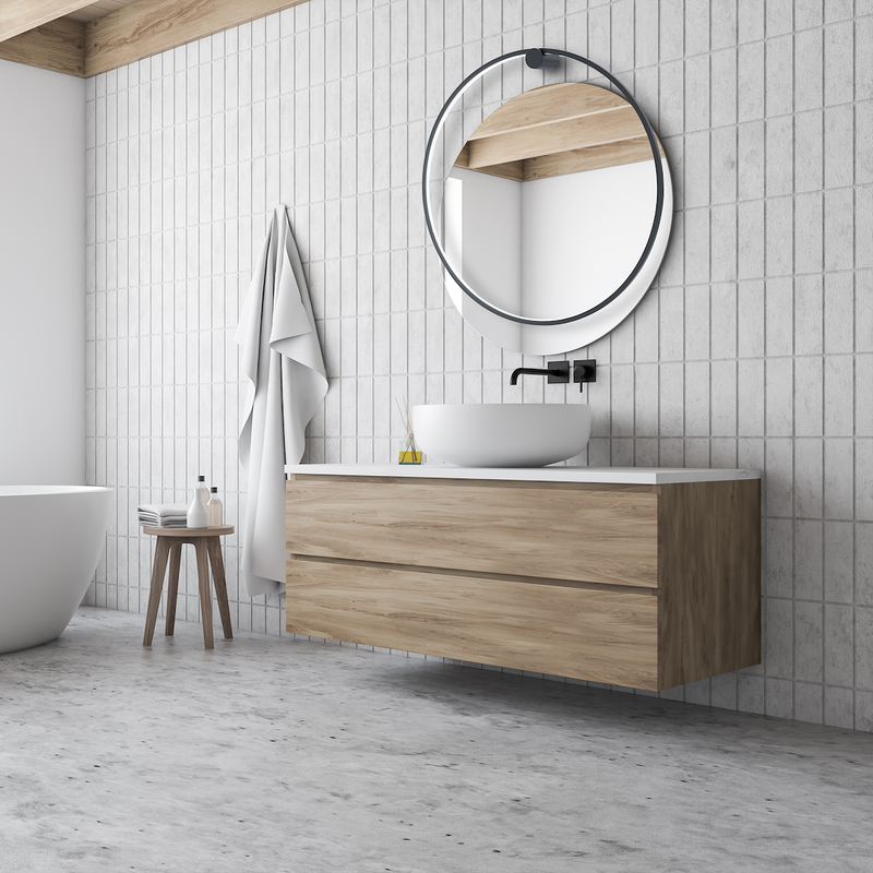 Milagro Saturn bath light H 80cm