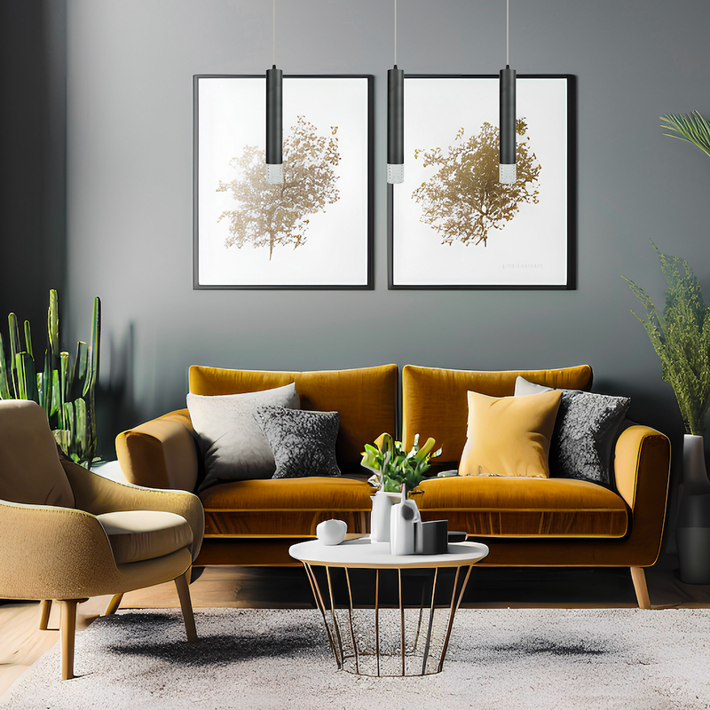 Milagro Tubi 1L pendant lamp GU10