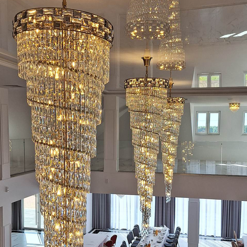 Milagro Luxuria 41L flush mount ceiling lamp E14 H 400cm