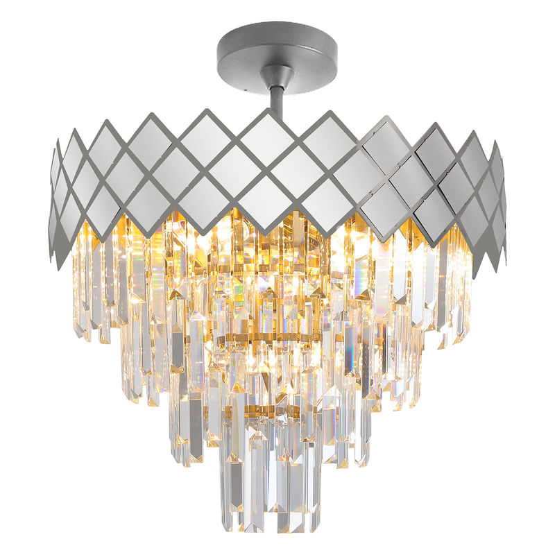 Milagro Carisma 9L ceiling lamp E14 H 53cm