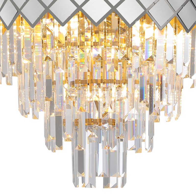 Milagro Carisma 9L ceiling lamp E14 H 53cm