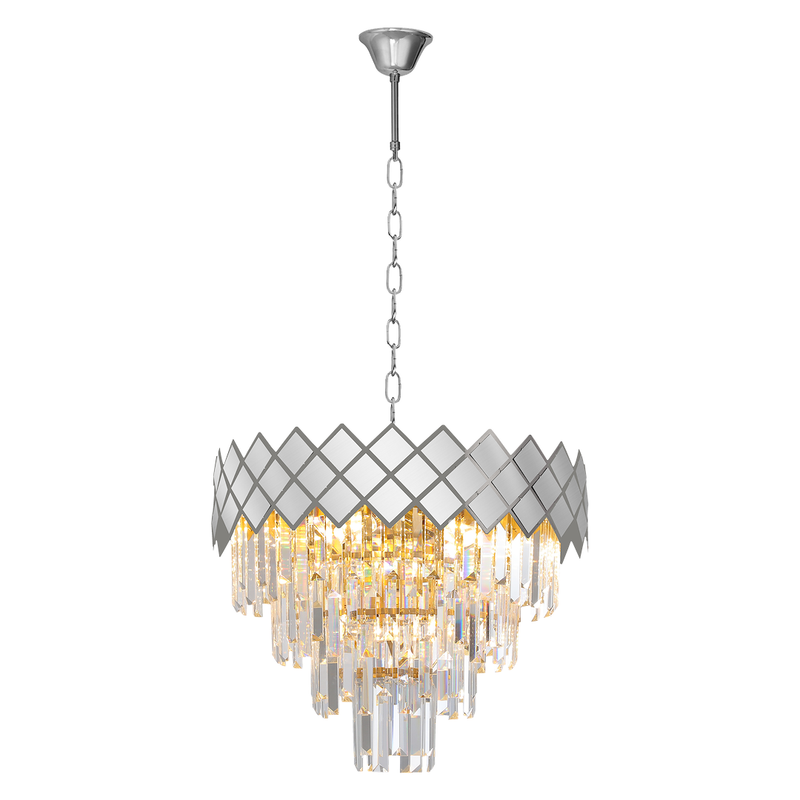 Milagro Carisma 9L chandelier E14 H 100cm