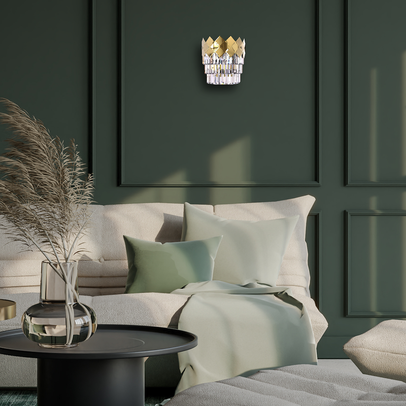 Milagro Carisma 2L wall sconce lamp E14 H 34cm