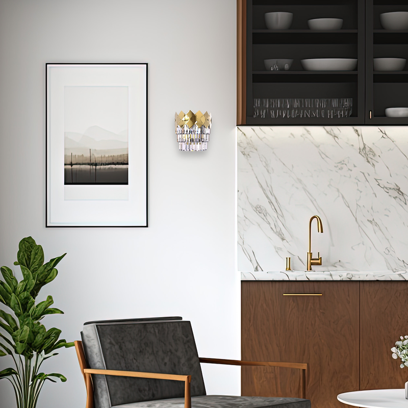 Milagro Carisma 2L wall sconce lamp E14 H 34cm