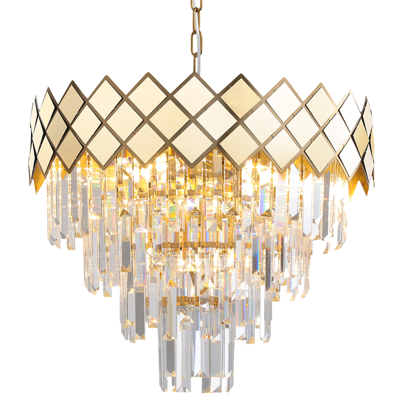 Milagro Carisma 9L chandelier E14 H 100cm