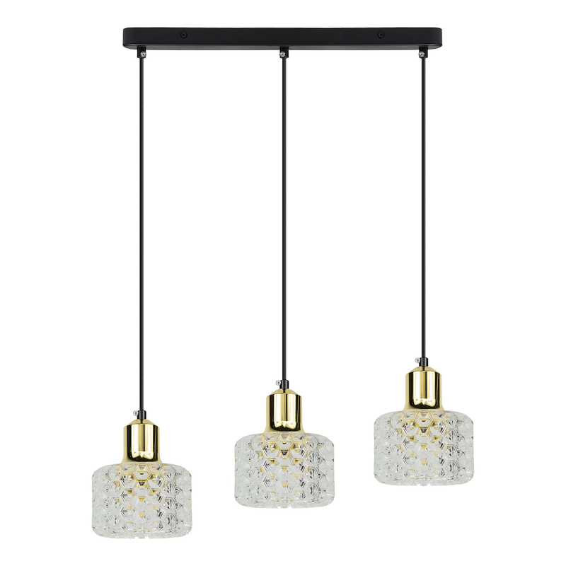 Milagro Lumi 3L pendant lamp GU10