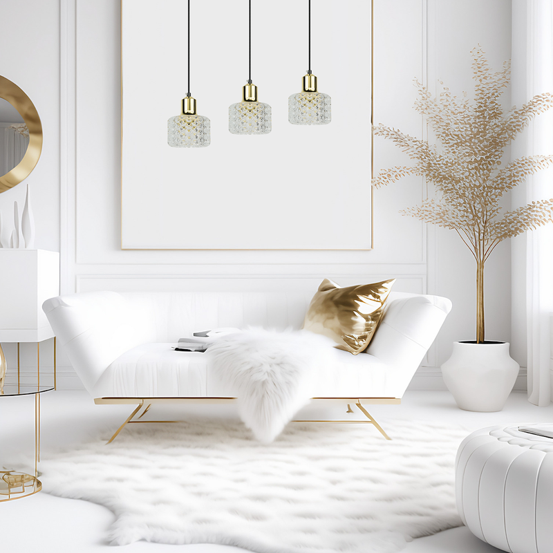 Milagro Lumi 3L pendant lamp GU10