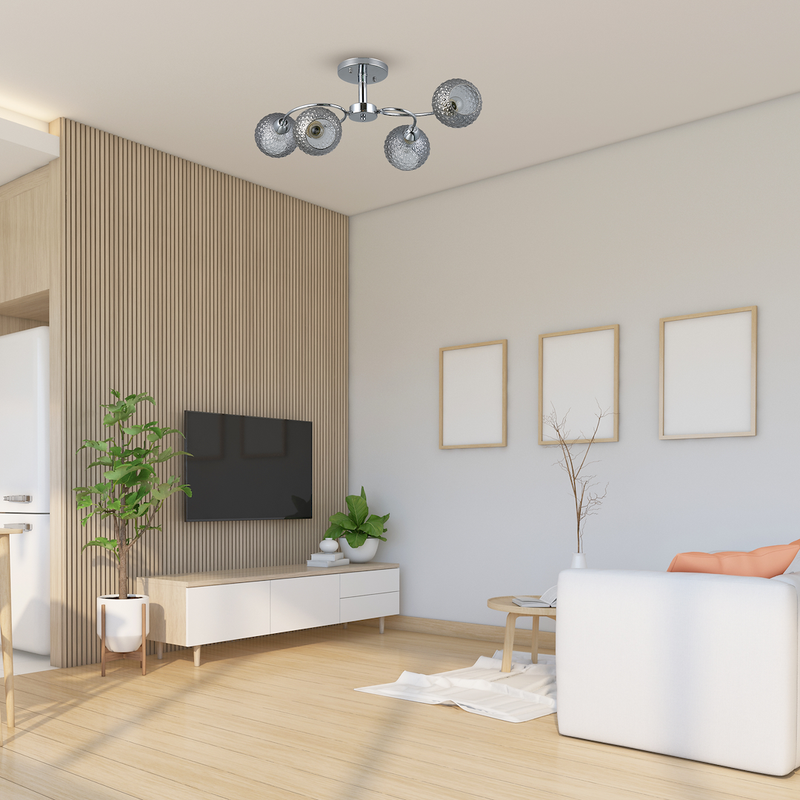 Milagro Oakland 4L ceiling lamp GU10 H 26cm