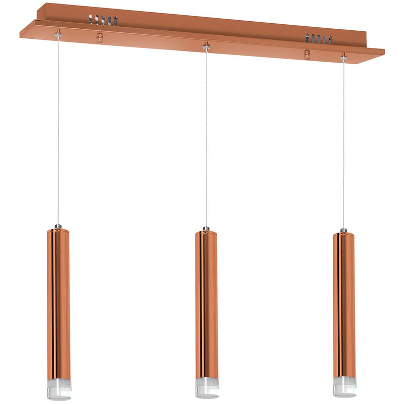 Milagro Copper pendant lamp LED
