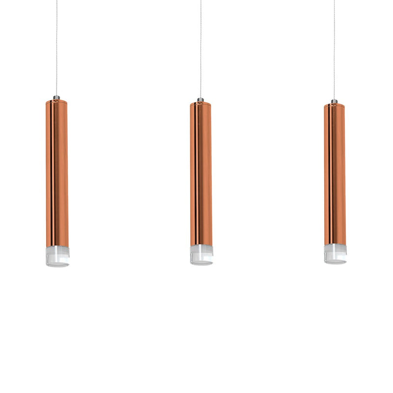 Milagro Copper pendant lamp LED