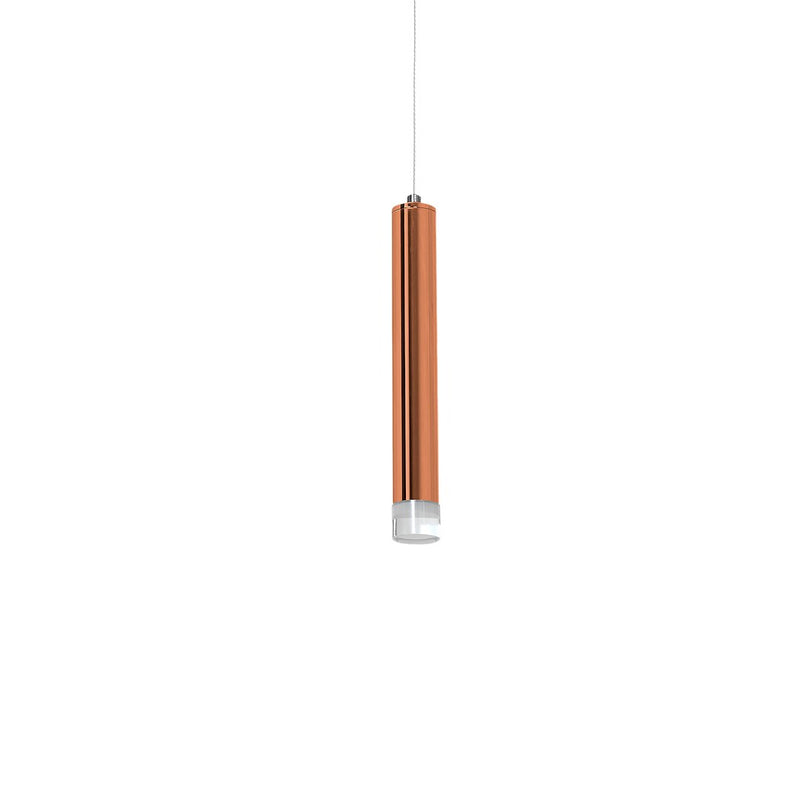 Milagro Copper pendant lamp LED
