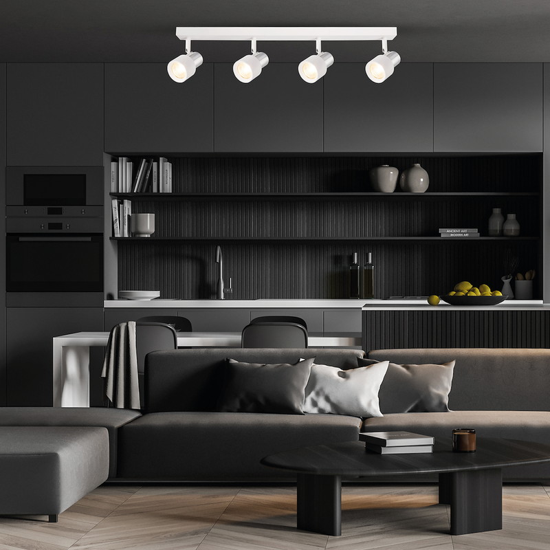 Milagro Cino 4L ceiling lamp GU10 H 11.5cm