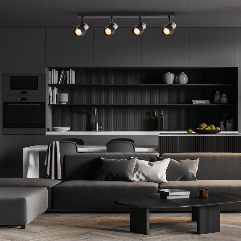 Milagro Cino 4L ceiling lamp GU10 H 11.5cm