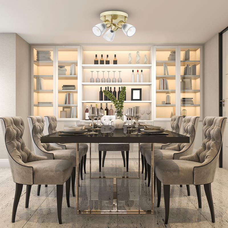 Milagro Best 3L ceiling lamp E14 H 13cm