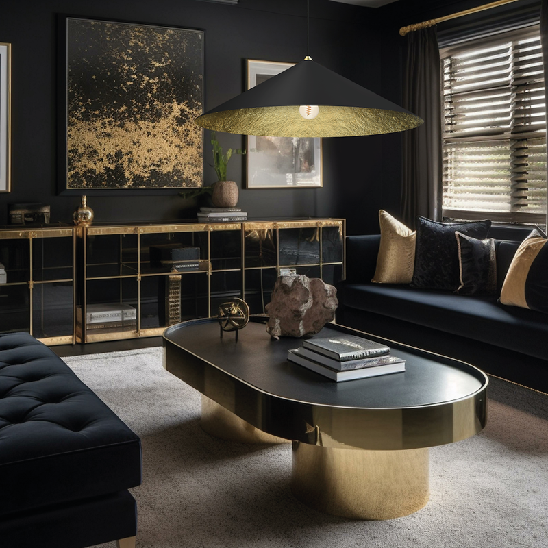 Milagro Fuji 1L pendant lamp E27