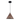 Milagro Fuji 1L pendant lamp E27