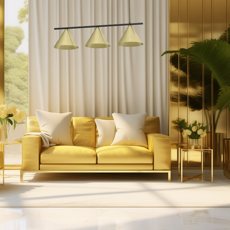 Milagro Capital 3L pendant lamp GX53