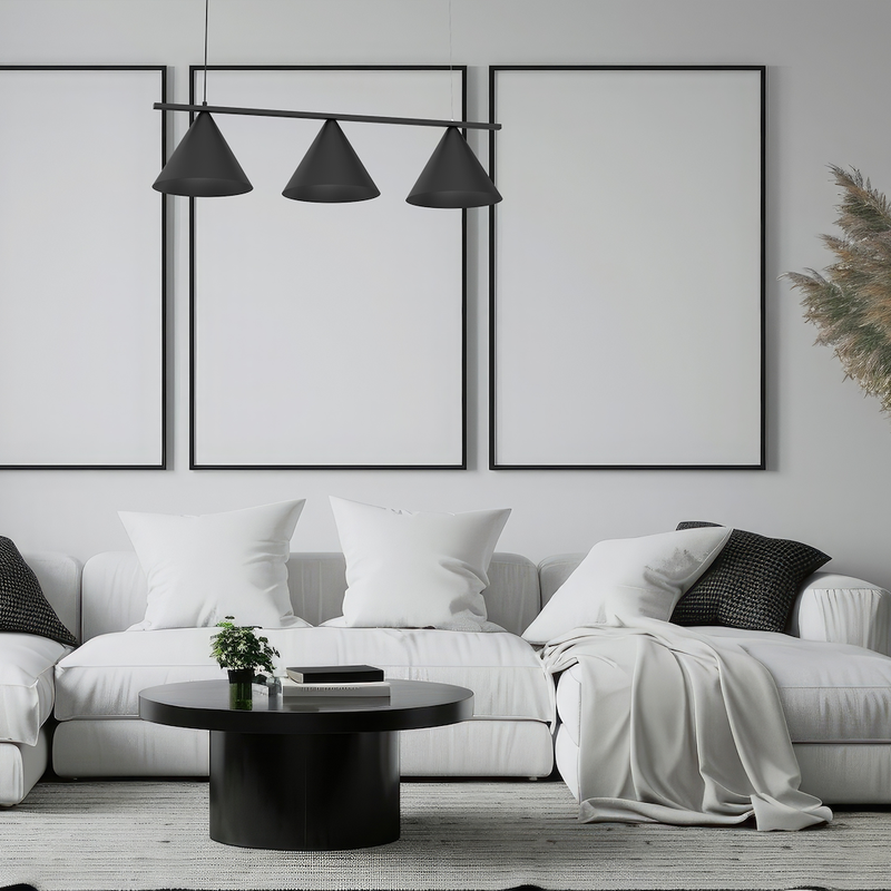 Milagro Capital 3L pendant lamp GX53