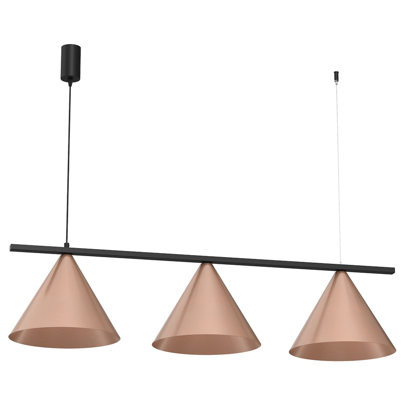Milagro Capital 3L pendant lamp GX53